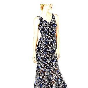 Bardot Embroidered Floral Wrap Dress NEW!